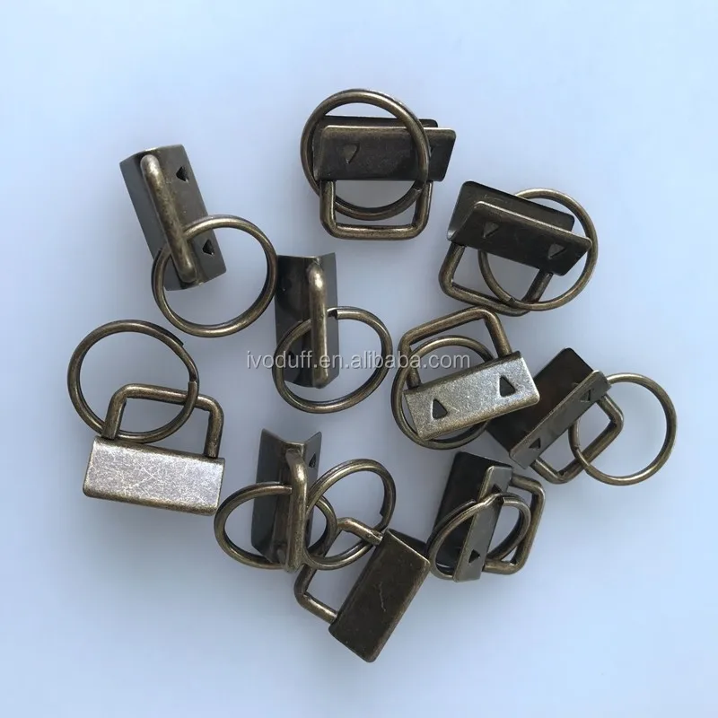 Key Fob Hardwaresupply Antique Brass Color Key Fob Hardware With Ring