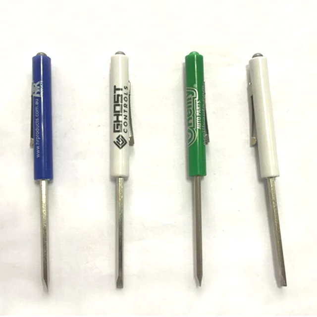 Promotional Flat Pocket Screwdriver With Clip Pocket Screwdriver Buy