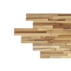 Solid wood planks modern 3d wood wall panels