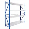 Knocked Down Open Warehouse Shelving Units Adjustable Steel Storage Shelf Brackets Mobile Bin Rack Set Metal Frame Cabinet