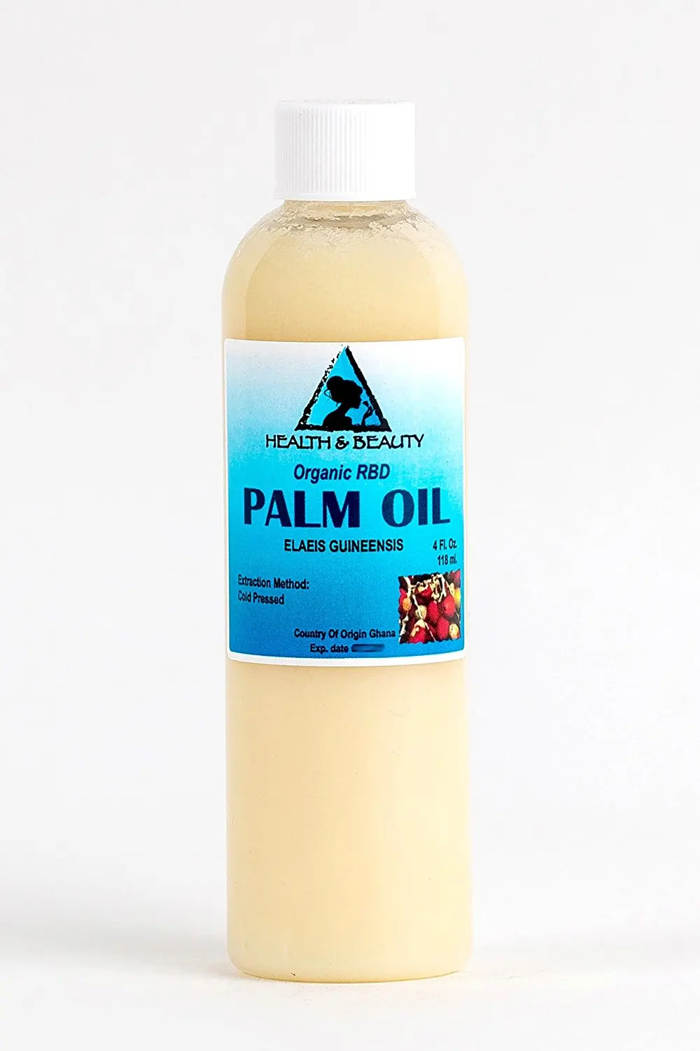 Palm Oil RBD Organic Carrier Cold Pressed Pure 4 oz