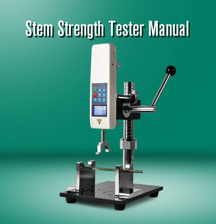 Yyd1 Digital Plant Stem Strength Tester Buy Digital Plant Stem