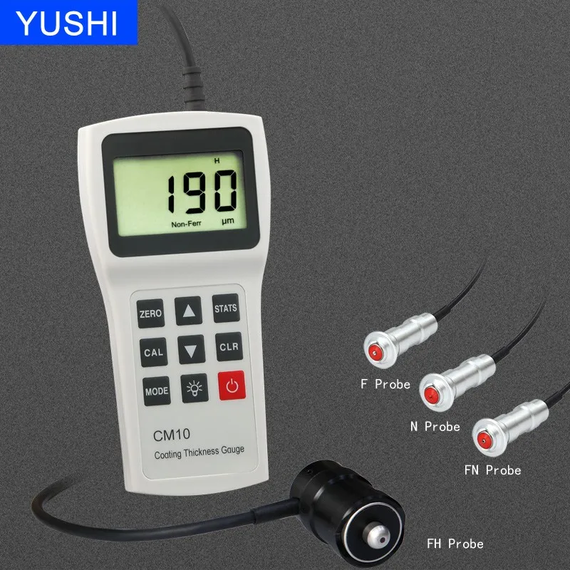 Measuring Thickness Meter Micrometer Plastic Light Measurement Tool Clear