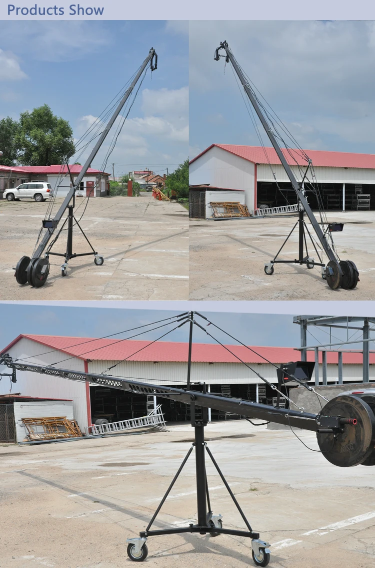 Ideal 6m Jimmy Jib Video Camera Jib Crane For Sale Dv/ex/slr