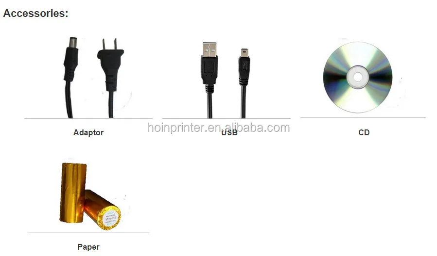 h58 printer usb