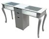Roman style nail double manicure table for salon