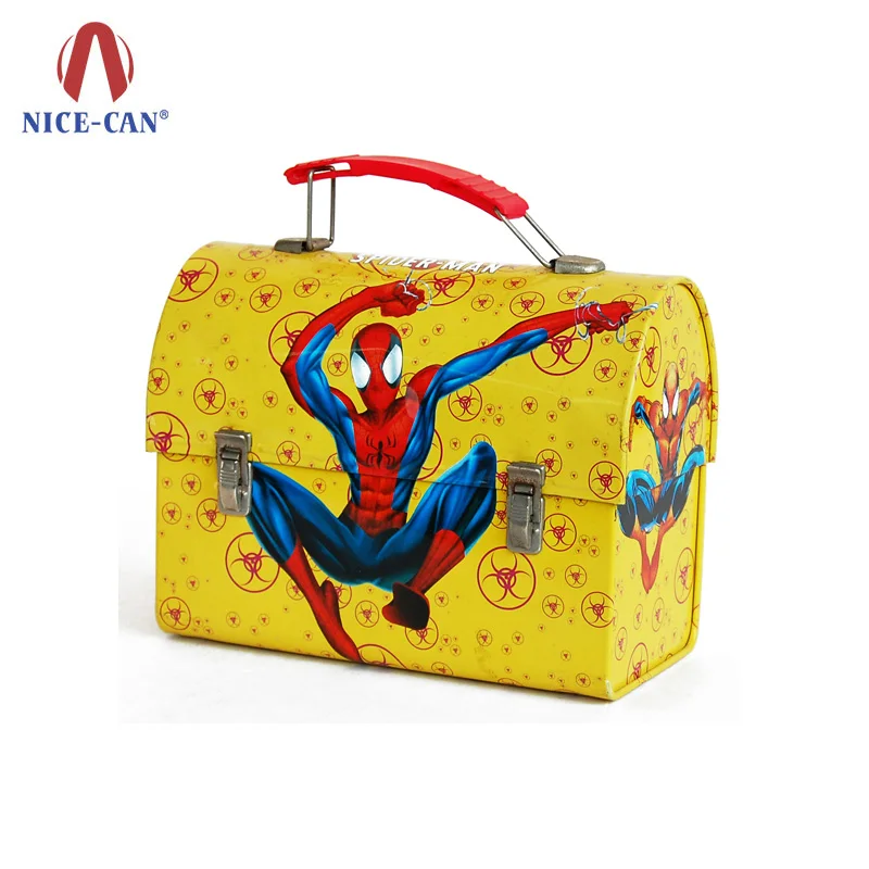 spiderman tin box