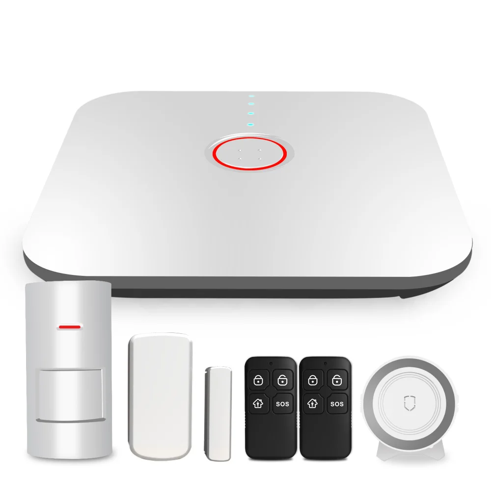 Security Alarm System Gsm And Tuya Wifi Smart Home Alarm With Android