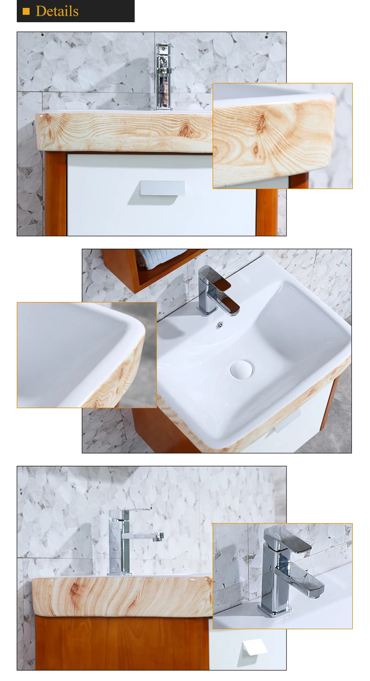 High End Exquisite Smooth Yellow Wood Grain Rectangle Ceramic Art Chinese Wash Basin Bathroom Face Bowl Buy Bathroom Face Bowl