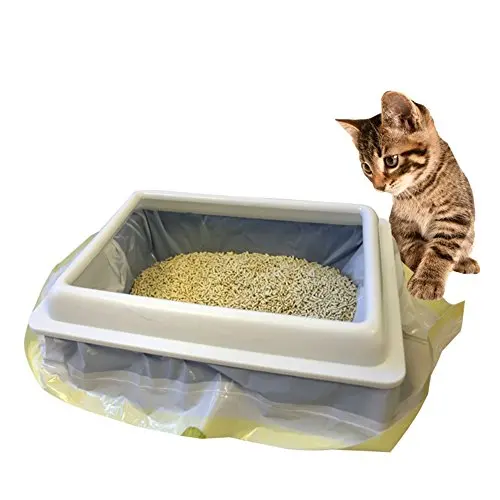 79cm*41cm Hight Quality Scented Drawstring Plastic Cat Litter Tray
