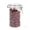wholesale round clear plastic candy jar containers for candy