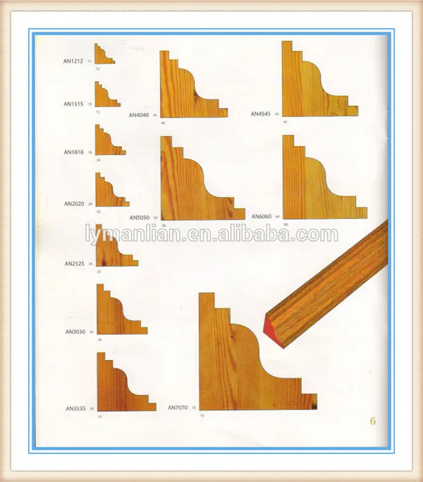Recon Wood decorative frame moulding