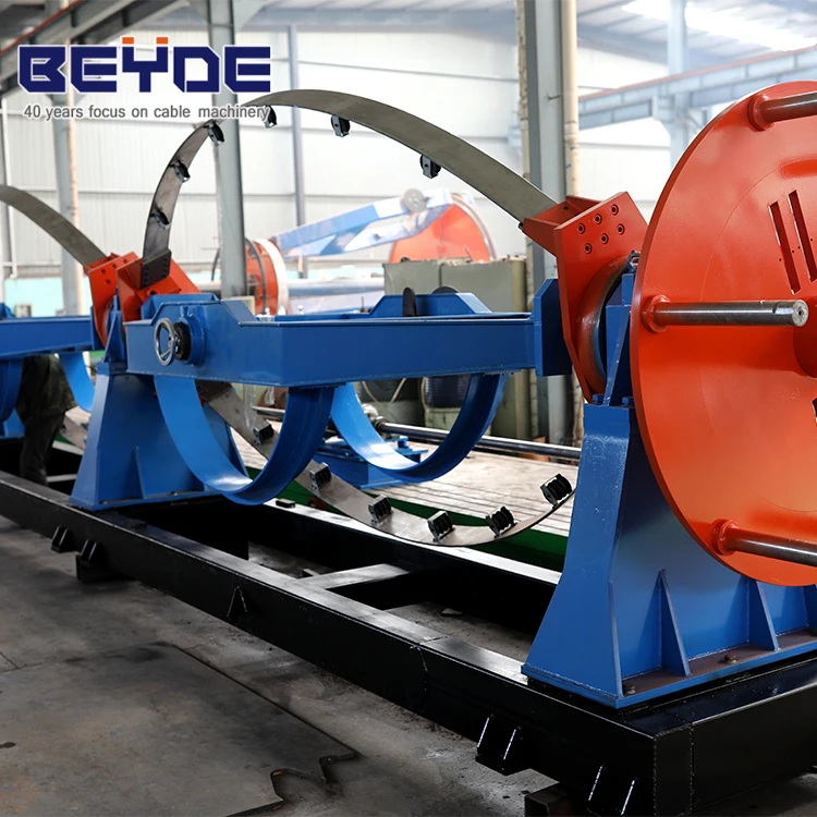 Bow Strander For Control Cables / Skip Stranding Machine For Electric