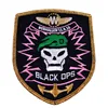 Wholesale Custom Sublimation Printing Skull Biker Soldier Embroidered Patches For Clothes