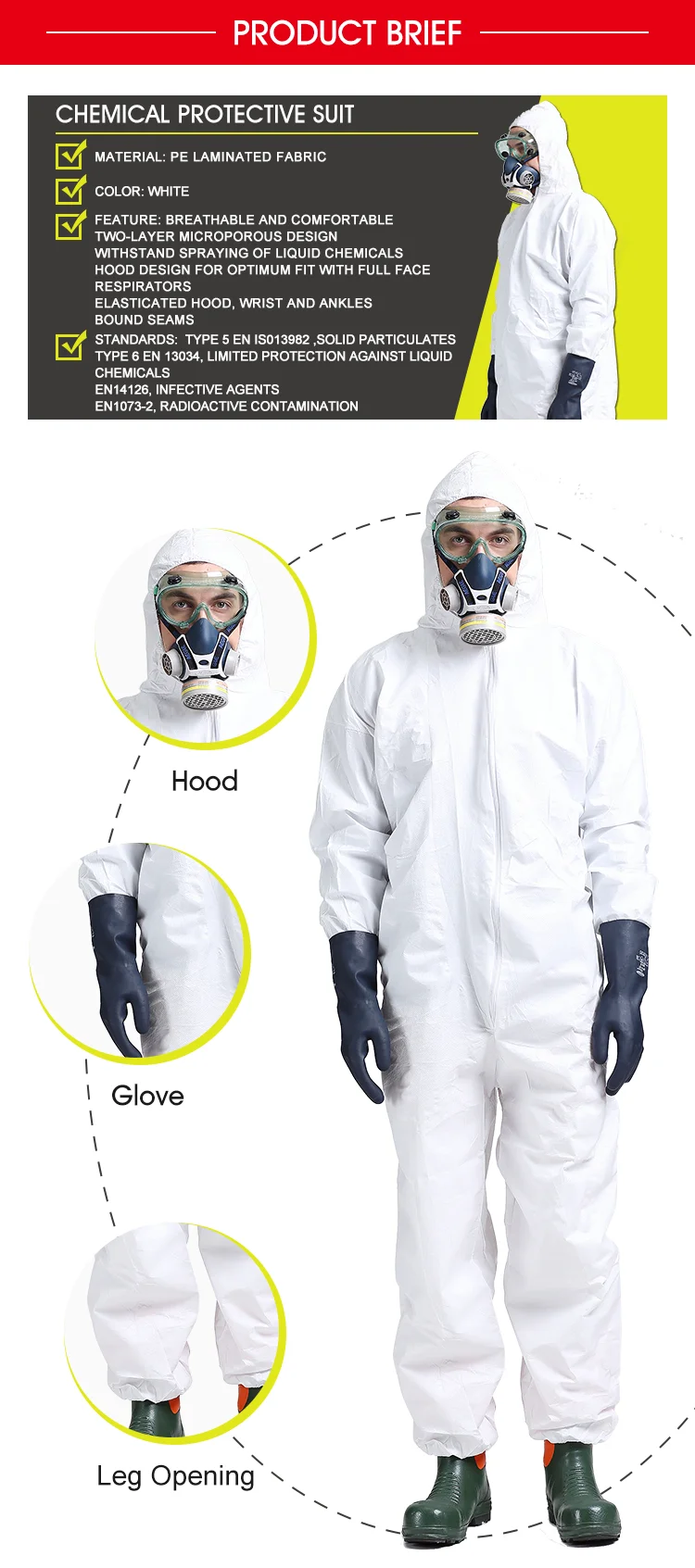 Wholesale Chemical Resistant Safety Protective Suit Buy Chemical