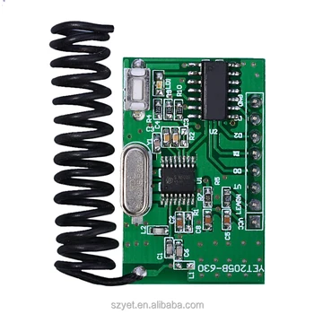 Yet205b 630 Led Display Board Receiver Module For Garage Door