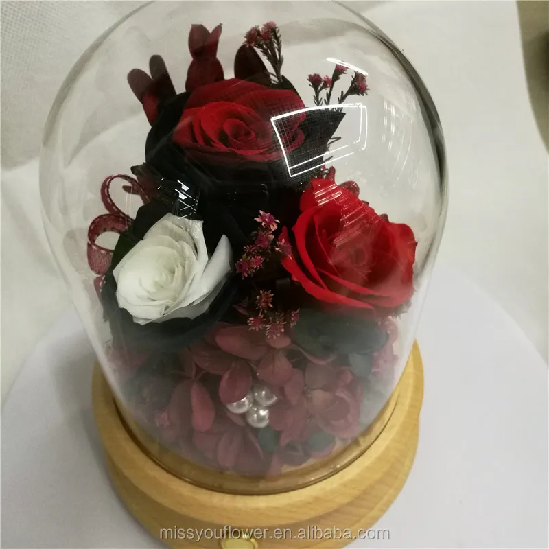 preserved roses bear