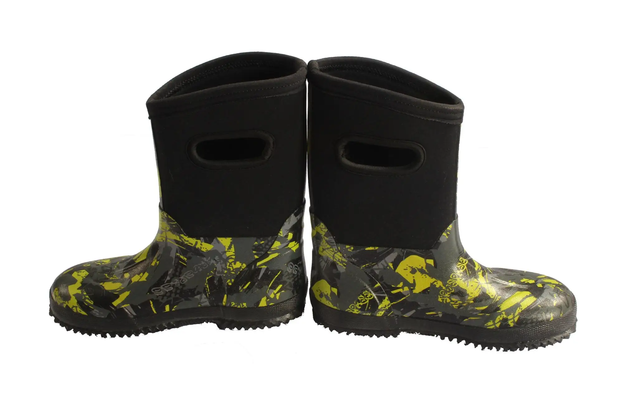 kids carton rainboots cute children waterproof pvc shoe