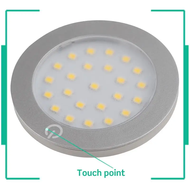 12v Sensor Dimmable Led Puck Light Ce Rohs,12v Led Recessed Puck Lights