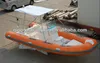 5.2m fiberglass hull inflatable boat/ 4m-8m open deck outboard engine/ boat tender/rescue boat/fishing boat/ boat dinghy