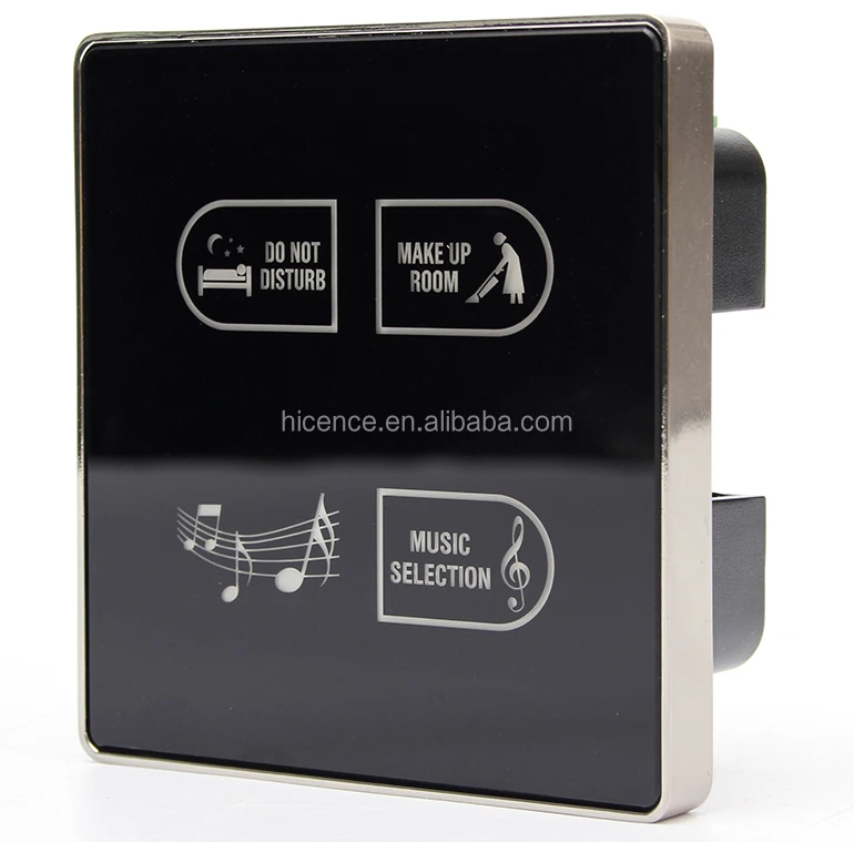 hotel 12v dc do not disturb make up room touch switch with bellhotel 12v dc do not disturb make up room touch switch with bell inside