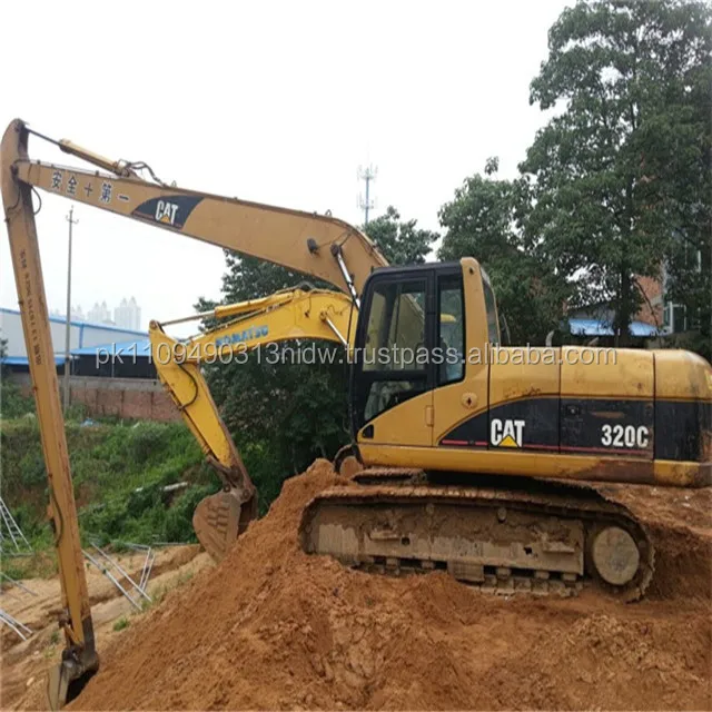 Caterpillar Excavator 320c With Long Reach Japan Used 