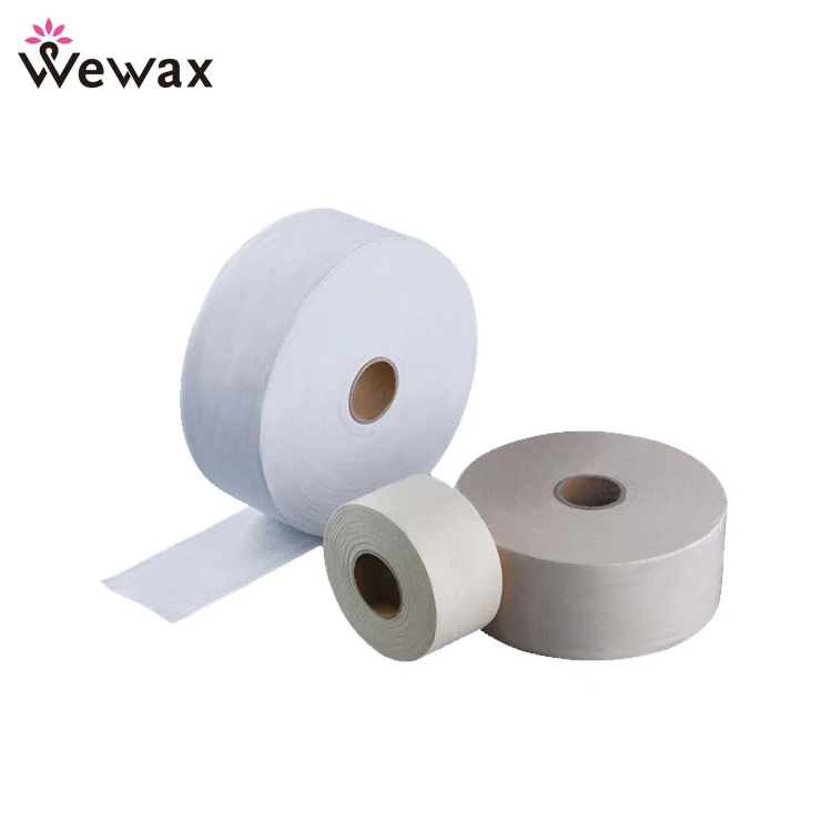 Custom Depilatory Wax Strips Cotton Hair Removal Wax Strips/rolls Buy