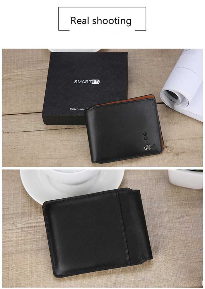 2019 New High Quality Bluetooth Anti Lost Multi Position Card Wallet