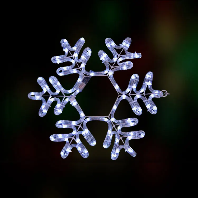 2D LED Rope Light Snowflake
