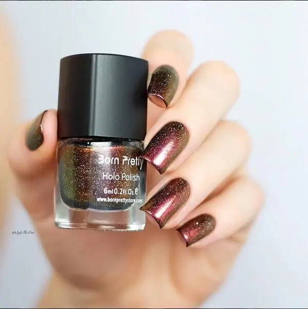 HOT 1pc 6ml Born Pretty Chameleon Nail Polish Good Quality Varnish Nail Poliah 32 Black Base