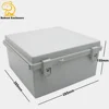 ISO9001 certified engineering ABS IP65 rating square plastic hinge type waterproof enclosures, 285x285x155MM