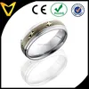 Beautiful Workmanship Mokume Gane Wedding Rings Titanium, 8MM Titanium Ring Mokume Gane Inlay Wedding Band