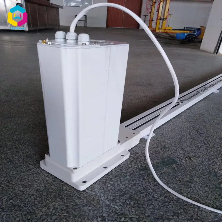 motorized electric stage curtain track system