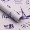 Shinewrap Custom Tower Printed Waterproof Wrapping Paper For Flower & Gift