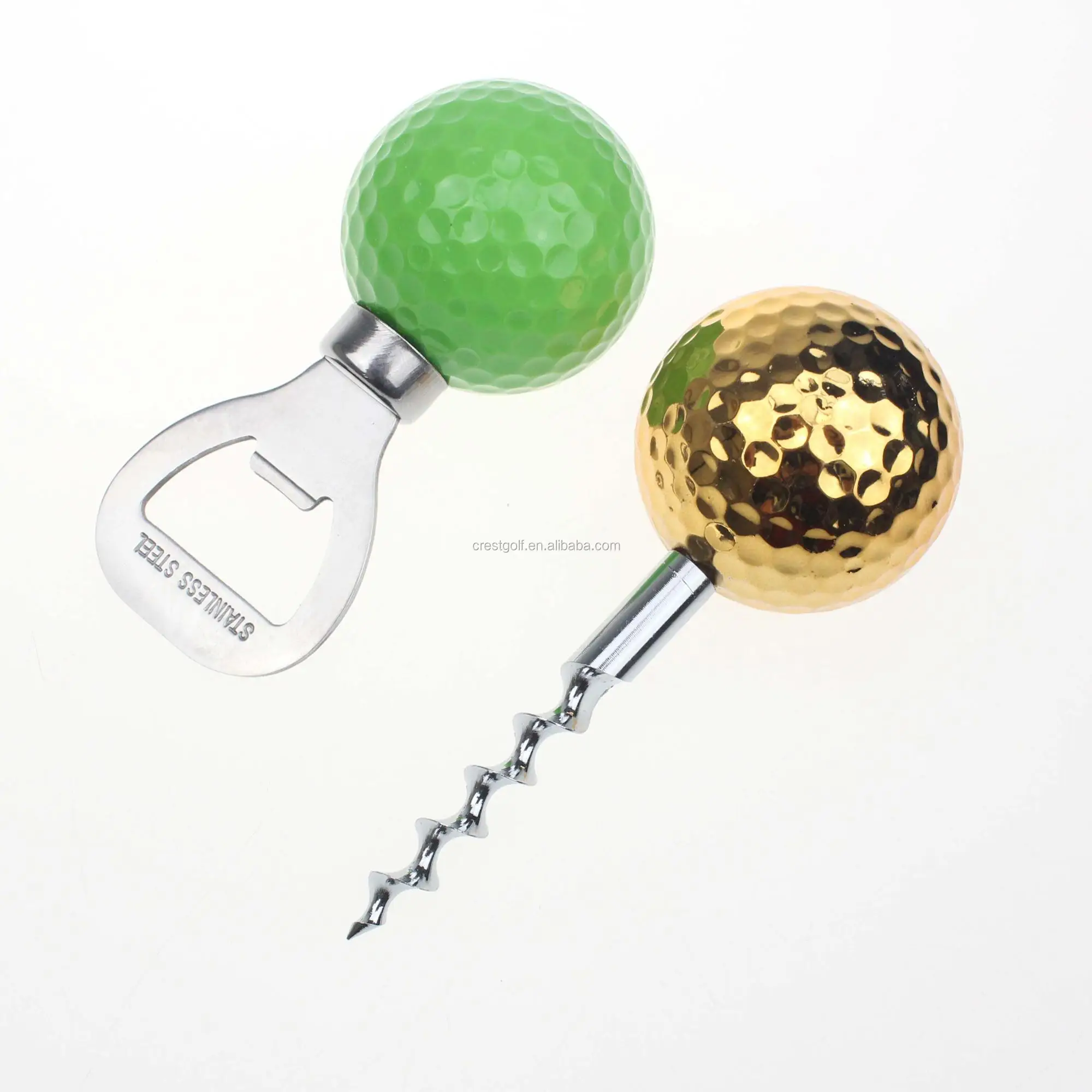Colorful Bottle Openers Beer Wine Golf Ball Opener Sets 2pcs/lot Buy