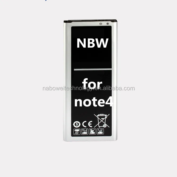 Original quality replacement mobile phone battery 3.8V 3220mAh for Samsung Galaxy Note4