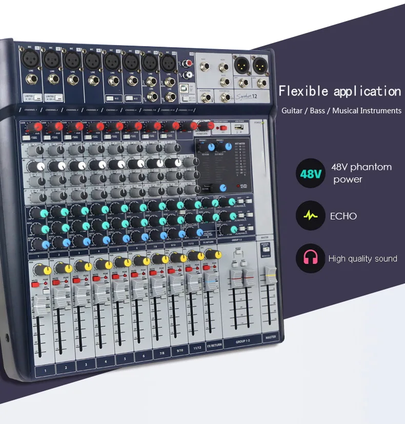 Mezclador de karaoke LAIKESI de alta calidad para Mixer Sound System