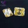 Fengyong Gem High Quality Perfect Fancy Cut Light Yellow Radiant Moissanite Stone