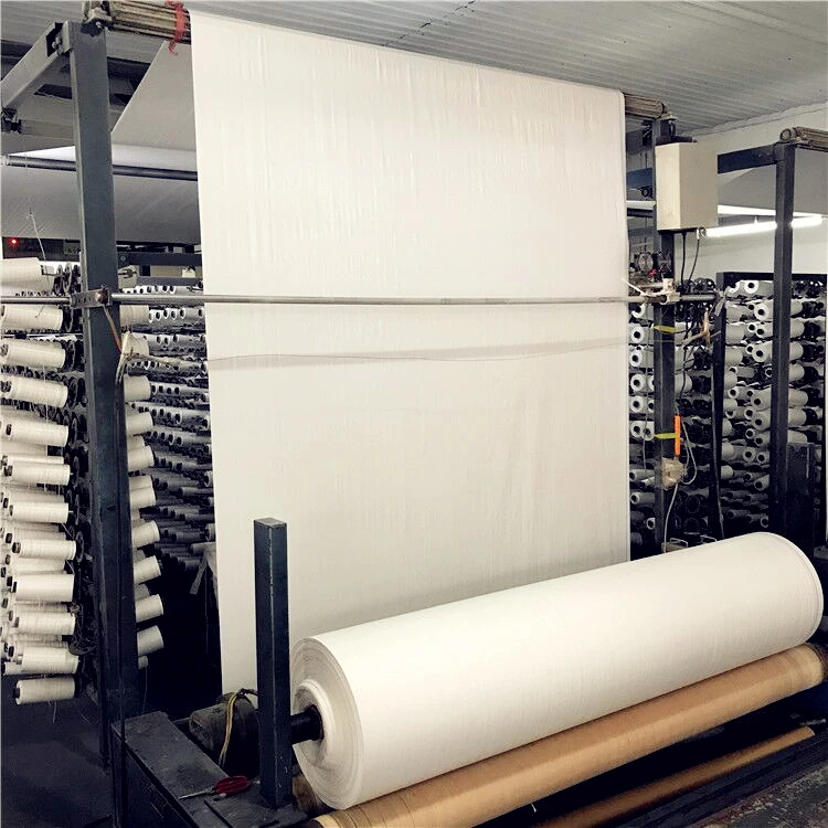 woven plaid plastic handle giant plastic bag coated woven polypropylene bags 50 kg pp bags