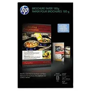 Hp - Inkjet Brochure/Flyer Paper 98 Brightness 48Lb 11 X 17 White 150 Shts/Pk "Product Category: Paper & Printable Media/Printer Paper"
