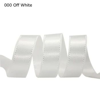 2 inch white satin ribbon