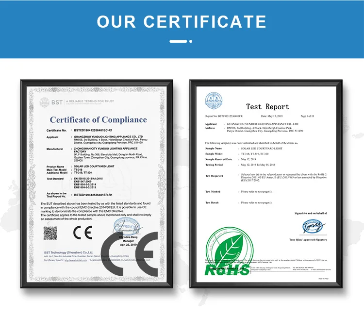 CE ROHS Certificate High Power IP65 Waterproof Aluminum Road Garden Plaza Outdoor 20W 35W 50W Solar Power Led Street Light