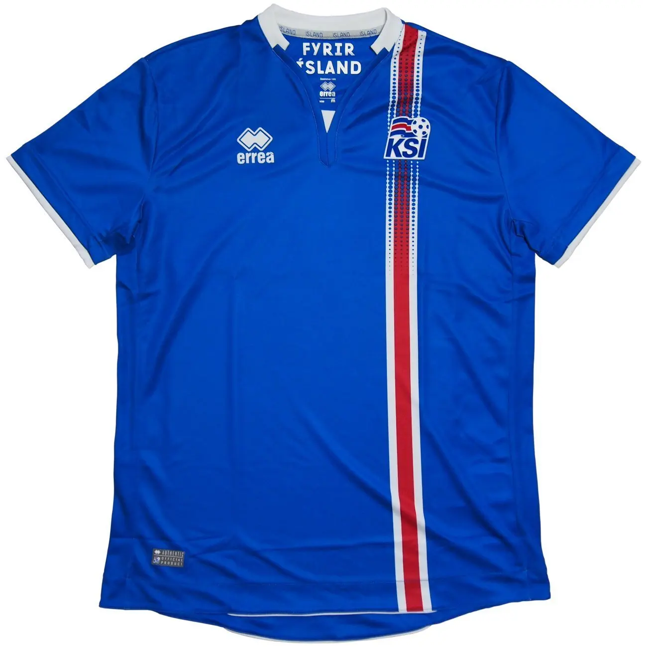 2016-2017 Iceland Home Errea Football Shirt