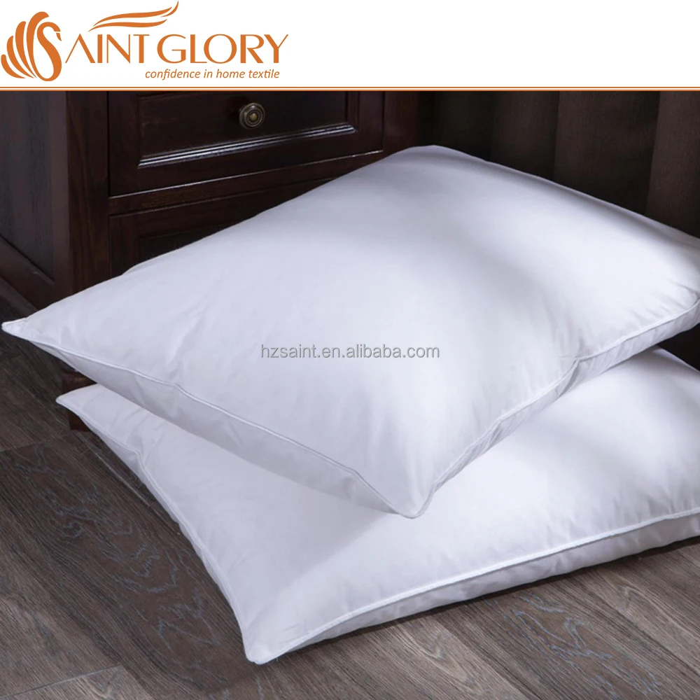 Hot Selling Silicon Fiber Pillow 2 Pack Vacuum Packing Polyester