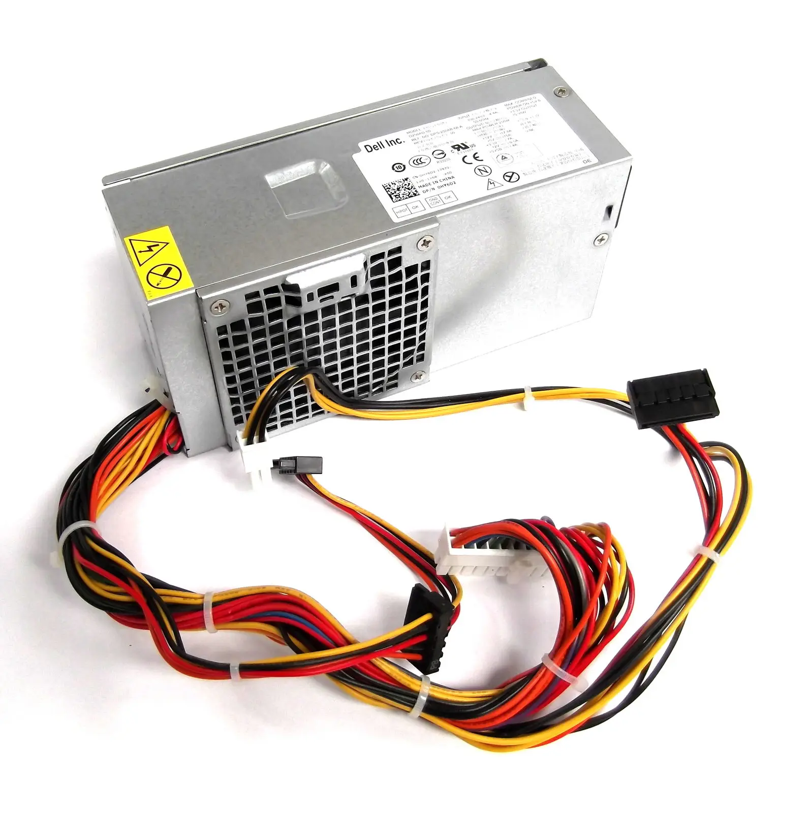 Desktop Power Supply 250w Hy6d2 Yj1jt 7gc81 6mvjh Cyy97 D250ad00