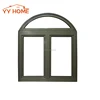 YY Home custom windows aluminium frame arch top roof windows