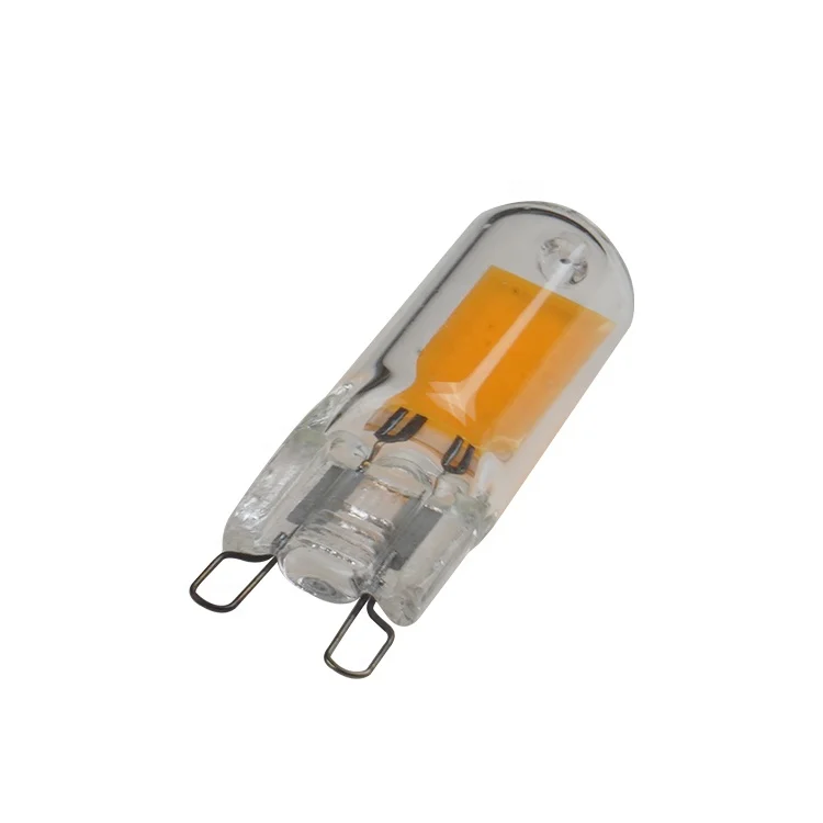 Print Logo Package 2w 2 watt 2w glass Capsule LED Bulb G9 Base