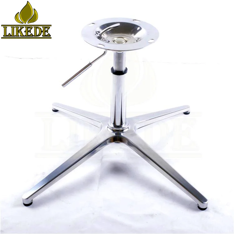 Durable Adjustable 4feet Aluminum Swivel Chair Base Sofa Base Leg On
