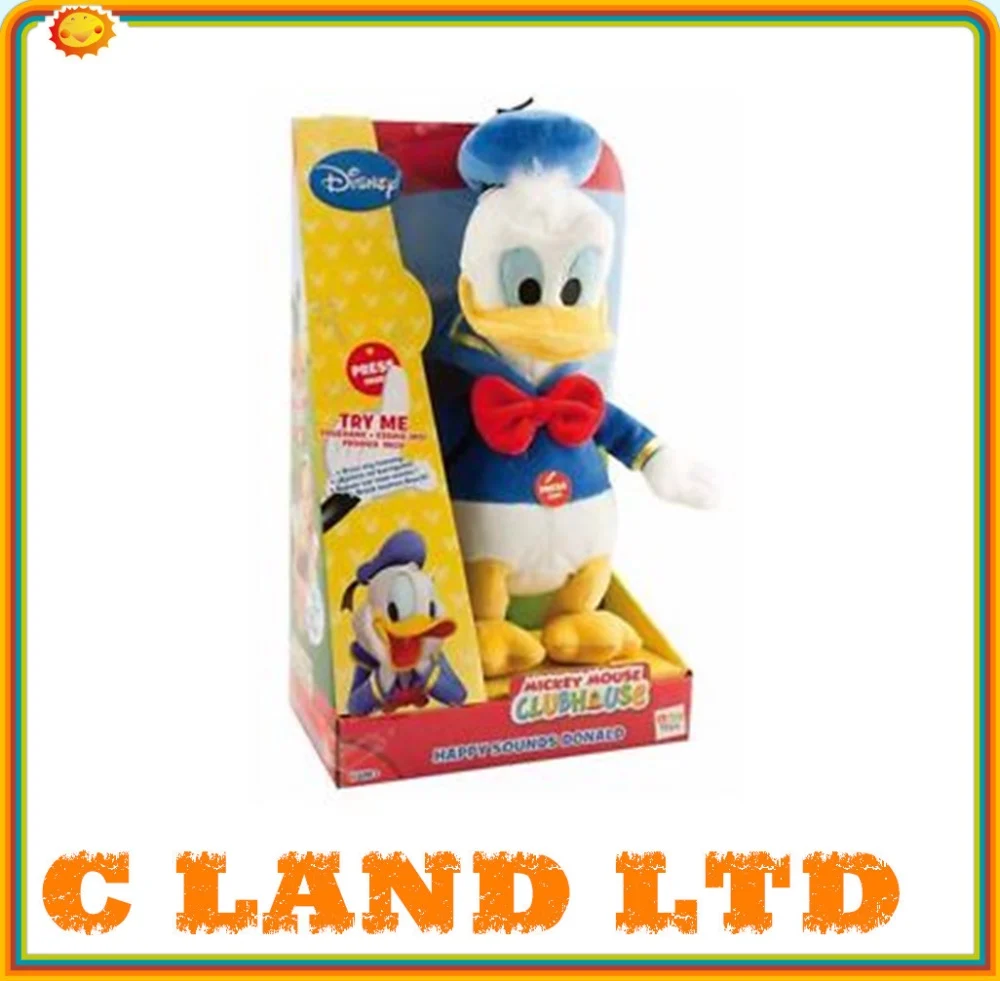 talking donald duck plush