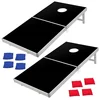 Outdoor aluminum game table bean bag toss custom cornhole boards on sale